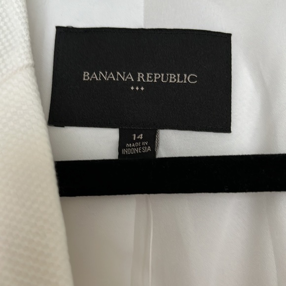 NWT White Banana Republic Blazer - Picture 4 of 7